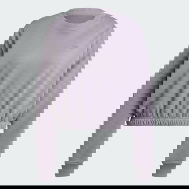 Pulover adidas Performance Premium Essentials Oversized Lila | IY9709, 2