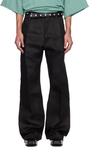 Hlače Rick Owens Rick Owens Hollywood Geth Trousers Črna | RU01E5333 TWL, 0
