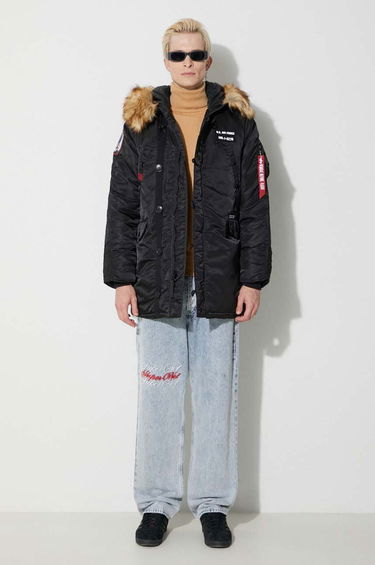 Parka Alpha Industries N3B Airborne Parka Črna | 188141.03, 1