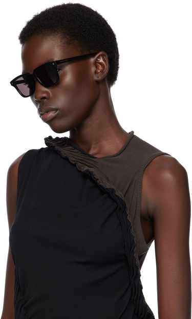 Sončna očala Bottega Veneta Bottega Veneta Triangle Stud Rectangular Sunglasses Črna | BV1363S-001, 3