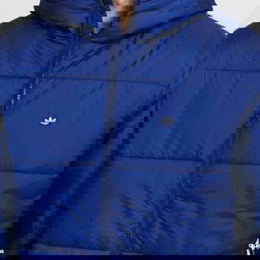 Puhovka adidas Originals Padded Hooded Puffer Jacket Mornarica | H13554, 3