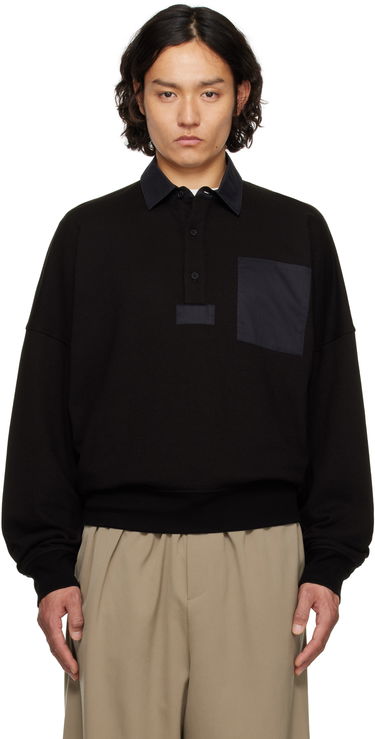 Pleteni pulover The Row The Row Dende Polo Črna | 611-K628, 0