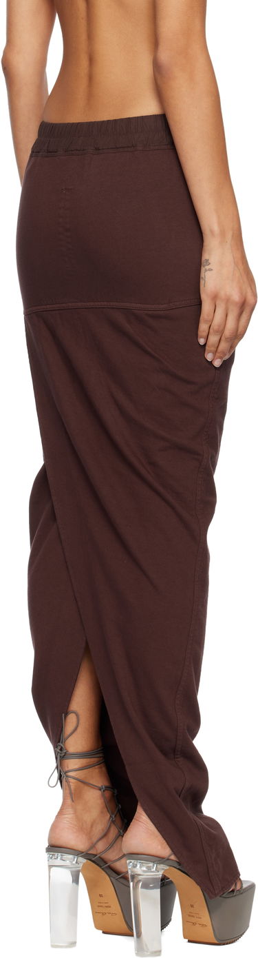 Krila Rick Owens Concordians Pull On Pillar Maxi Skirt Rjava | DS02E7332 RIG, 2
