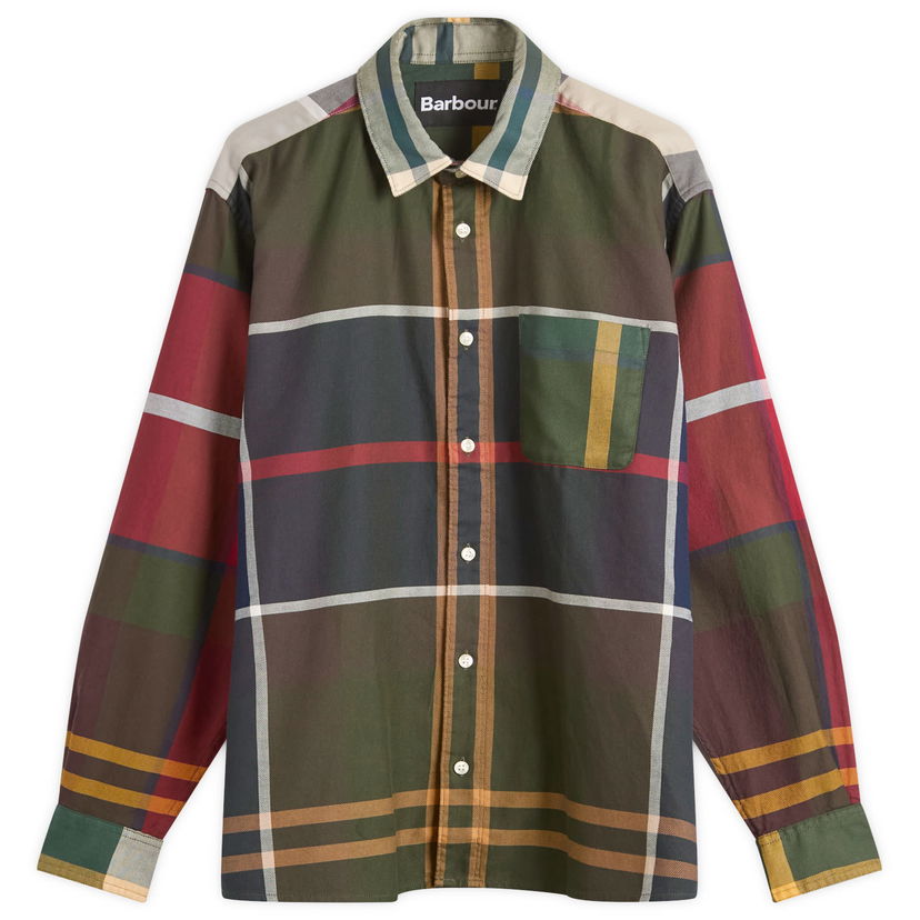 Srajce Barbour Barbour Patchwork Tartan Shirt Večbarvna | MSH5686MI73