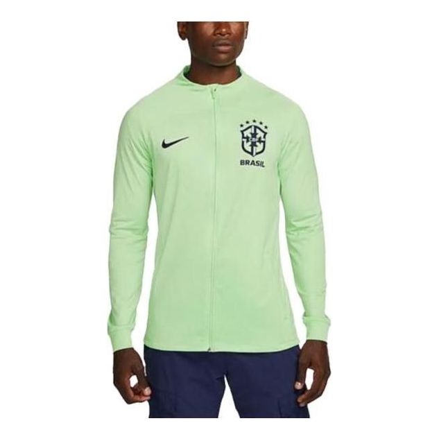 Trenirka Nike Brazil Strike Dri-FIT Knit Track Jacket Zelena | DX1950-390