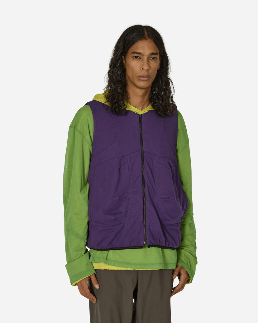 Telovnik GR10K Padded Jersey Vest Starling Purple Lila | AG026040EB 20