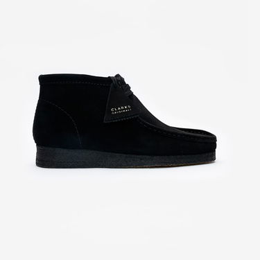 Superge in čevlji Clarks Wallabee Boot Črna | 26155517, 1
