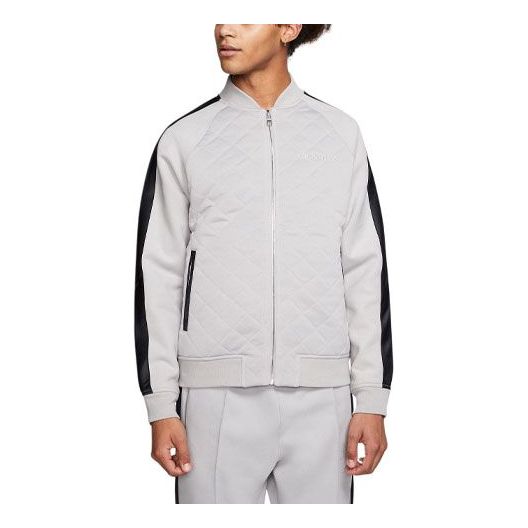 Bomber jakna Jordan Jordan Athleisure Quilted Bomber Jacket Siva | BQ5772-059