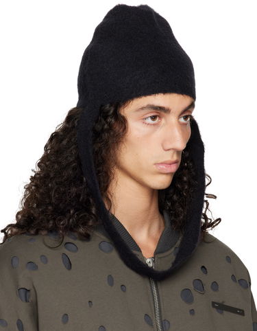 Beanie HELIOT EMIL Obelis Longline Beanie Črna | AW24_16_111_BLK01, 1