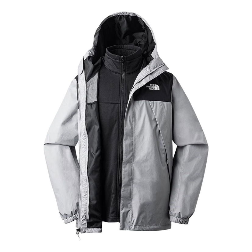 Vetrovka The North Face Sheru 3-in-1 Hooded Jacket Siva | NF0A7W7T-GVV
