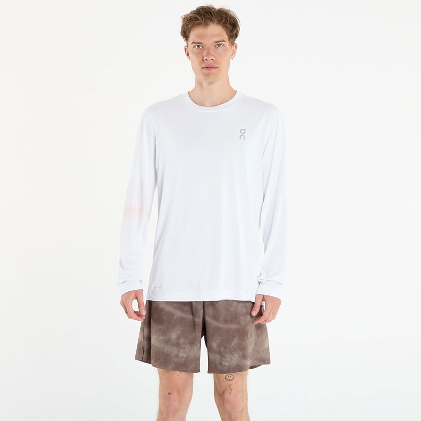 Majica On Running Long Sleeve Training Graphic Tee Bela | 1MF30510069