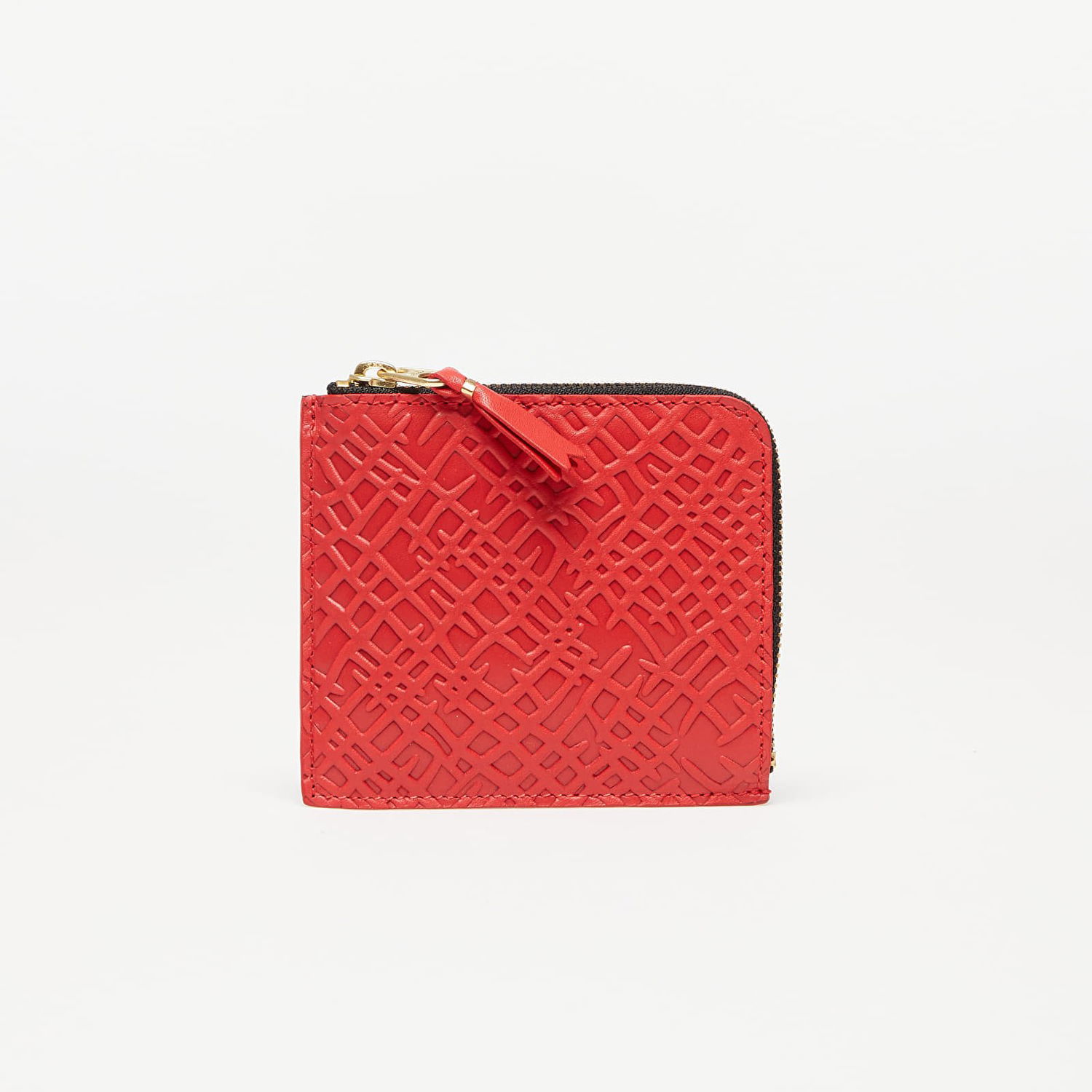 Denarnica Comme des Garçons Embossed Roots Wallet Red Rdeča | SA3100ER red, 0