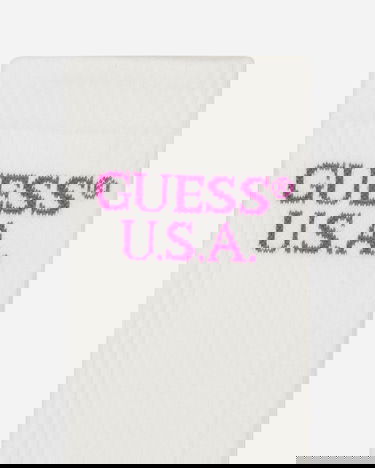Nogavice GUESS Evan Socks Bela | M3GZ18Z30M0 TWHT, 2