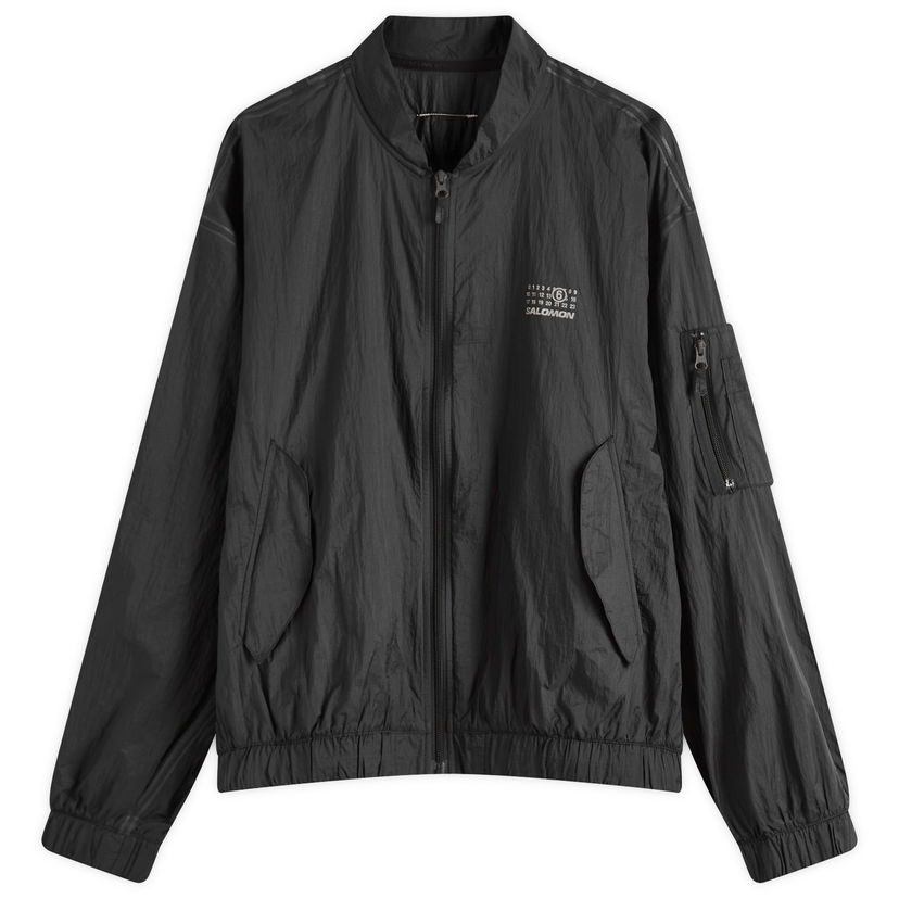 Bomber jakna Maison Margiela MM6 x Salomon Sports Jacket, Size Large Črna | SH0AM0056-M35418-900