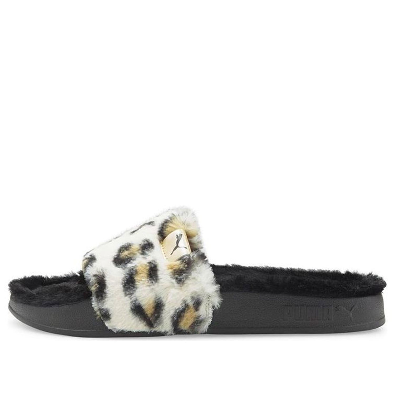Superge in čevlji Puma Leadcat 2.0 Faux Fur Leopard Slides Rjava | 385804-01, 0