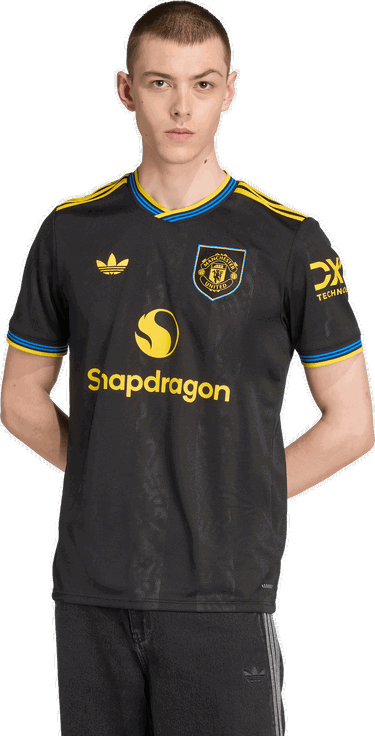 Dres adidas Performance Manchester United 25/26 Third Jersey Črna | KD4225, 4