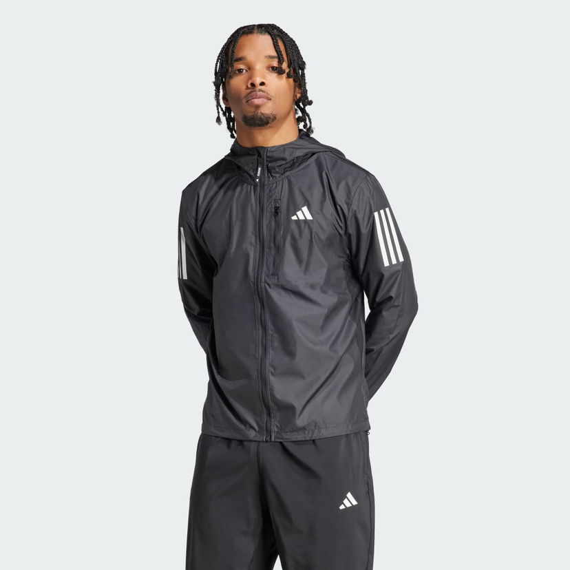 Jakna adidas Performance Own the Run Jacket Siva | IN1483