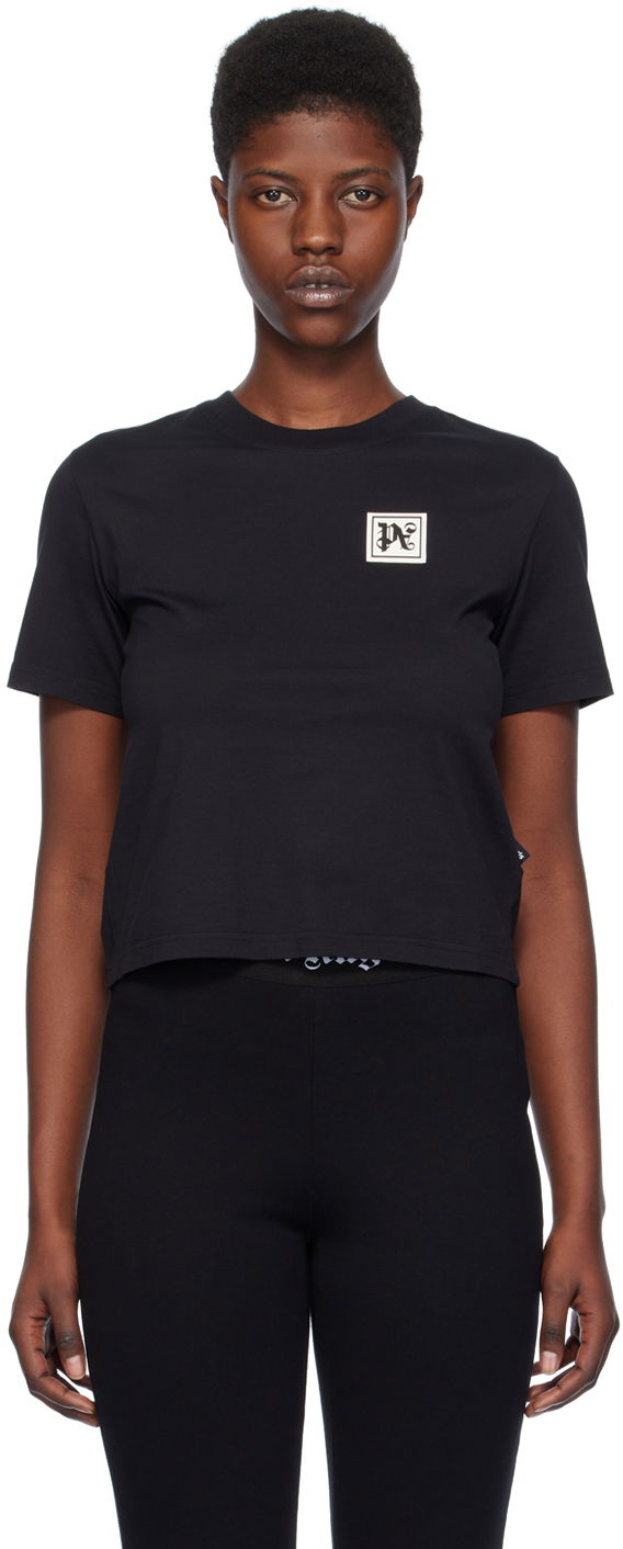 Majica Palm Angels 'Ski Club' T-Shirt Črna | PWAA044R24JER0021001