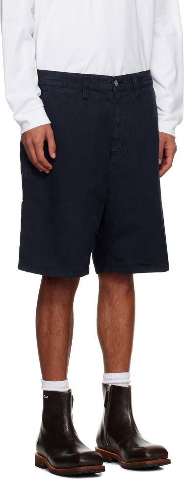 Kratke hlače Carhartt WIP Walter Single Knee Short Modra | I033583-0W902, 1