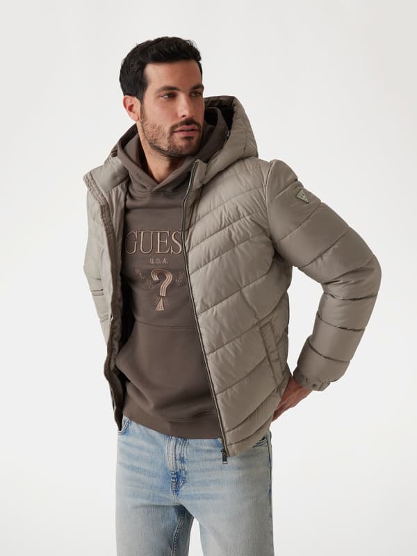 Puhovka GUESS Guess Lightweight Puffer Jacket Bež | M5RL45WCQA2, 0