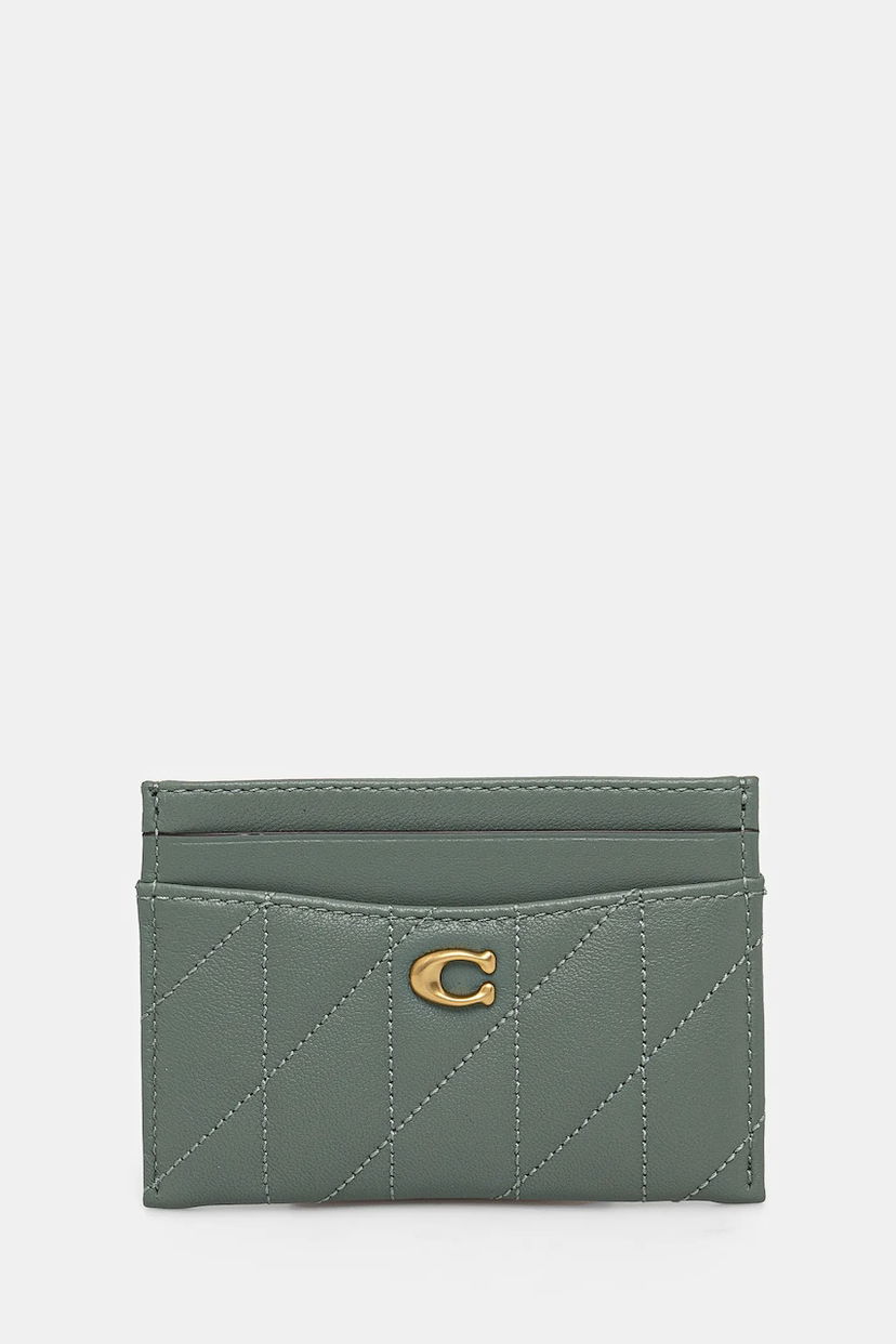 Denarnica Coach Coach Essential Card Case Zelena | CM434