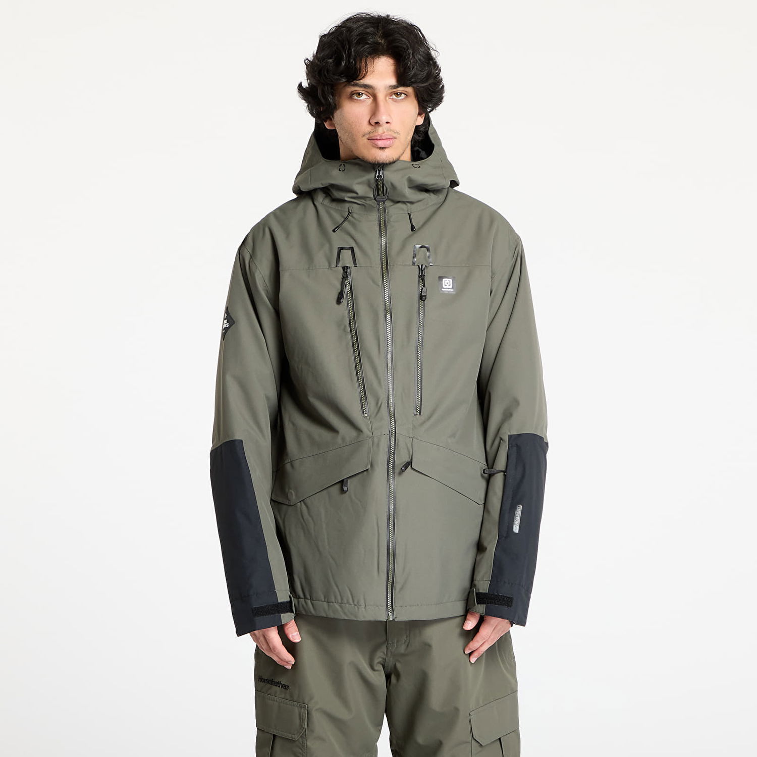 Parka Horsefeathers Horsefeathers Halen II Insulated Jacket Zelena | OM301K, 0
