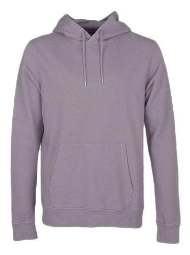 Pulover Colorful Standard Classic Organic Hoodie Lila | CS1006-PH