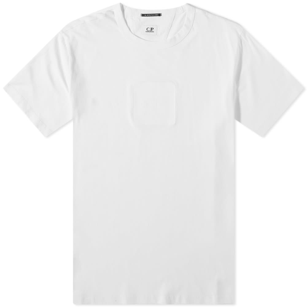 Majica C.P. Company Metropolis Large Patch Logo Tee Bela | MTS051A-005100W103, 0
