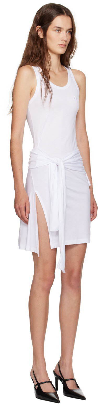 Obleke Coperni Coperni Knotted Jersey Minidress Črna | COPJS160F5009, 4