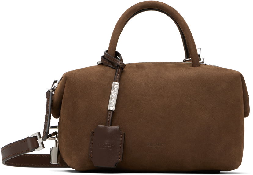 Torbica Max Mara Max Mara Suede Holdall Bag Rjava | 2524516161600