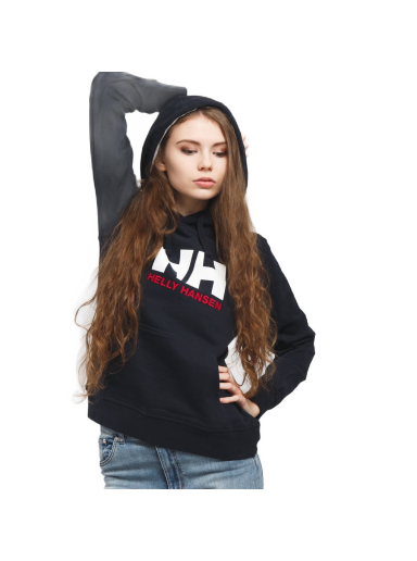Pulover Helly Hansen Logo Hoodie Mornarica | 33978