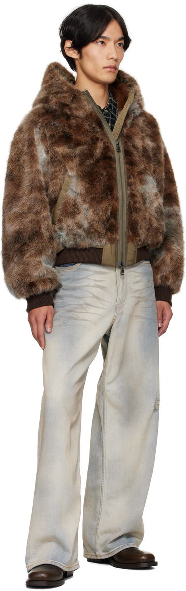 Jakna Andersson Bell Andersson Bell Vanessa Faux-Fur Jacket Rjava | awa728w, 3