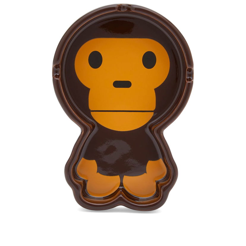 Home decor BAPE A Bathing Ape Baby Milo Ashtray Rjava | 002GDK301001M-BRW