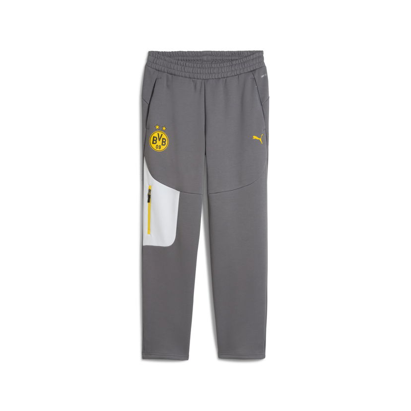 Trenirka Puma Borussia Dortmund PUMATECH Men's Track Pants Siva | 781700_21