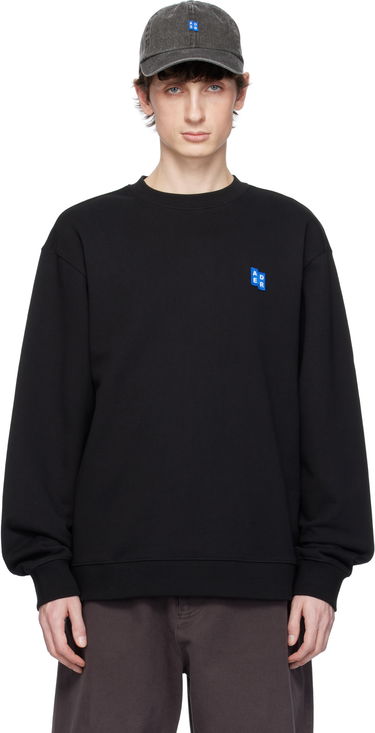 Pulover ADER ERROR ADER error Sig; TRS Tag 01 Sweatshirt Črna | BO42FYSW0101BK, 0