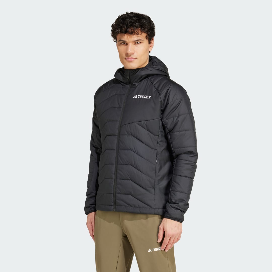 Puhovka adidas Performance Insulated Hooded Črna | IM7683, 1