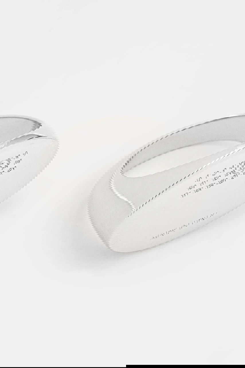 Prstan Maison Margiela MM6 Maison Margiela Oval Numeric Ring Kovinski | SM7UQ0108 P8601, 1