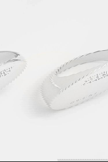 Prstan Maison Margiela MM6 Maison Margiela Oval Numeric Ring Kovinski | SM7UQ0108 P8601, 1