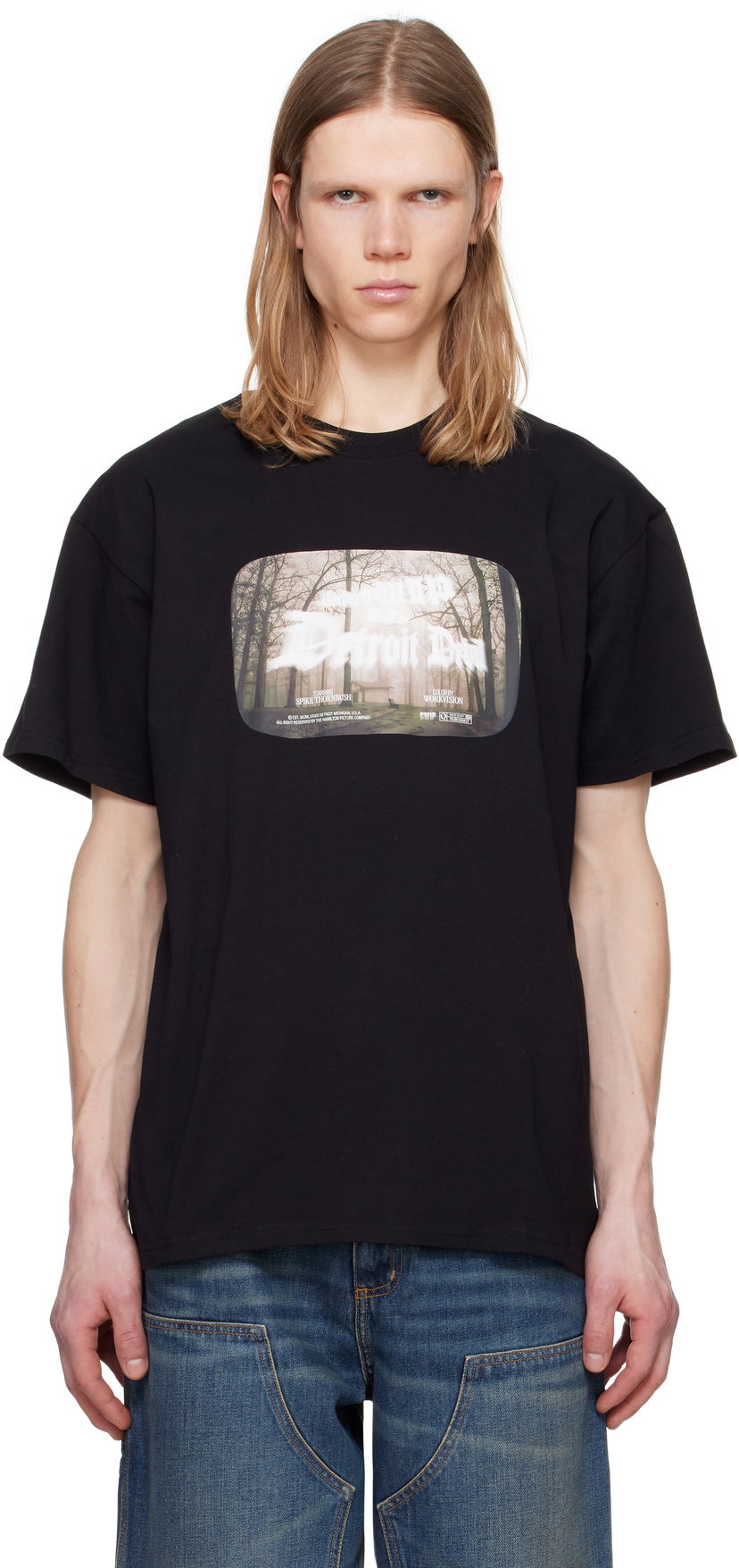 Majica Carhartt WIP Work In Progress Greatest Flicks Graphic T-Shirt Črna | I034393
