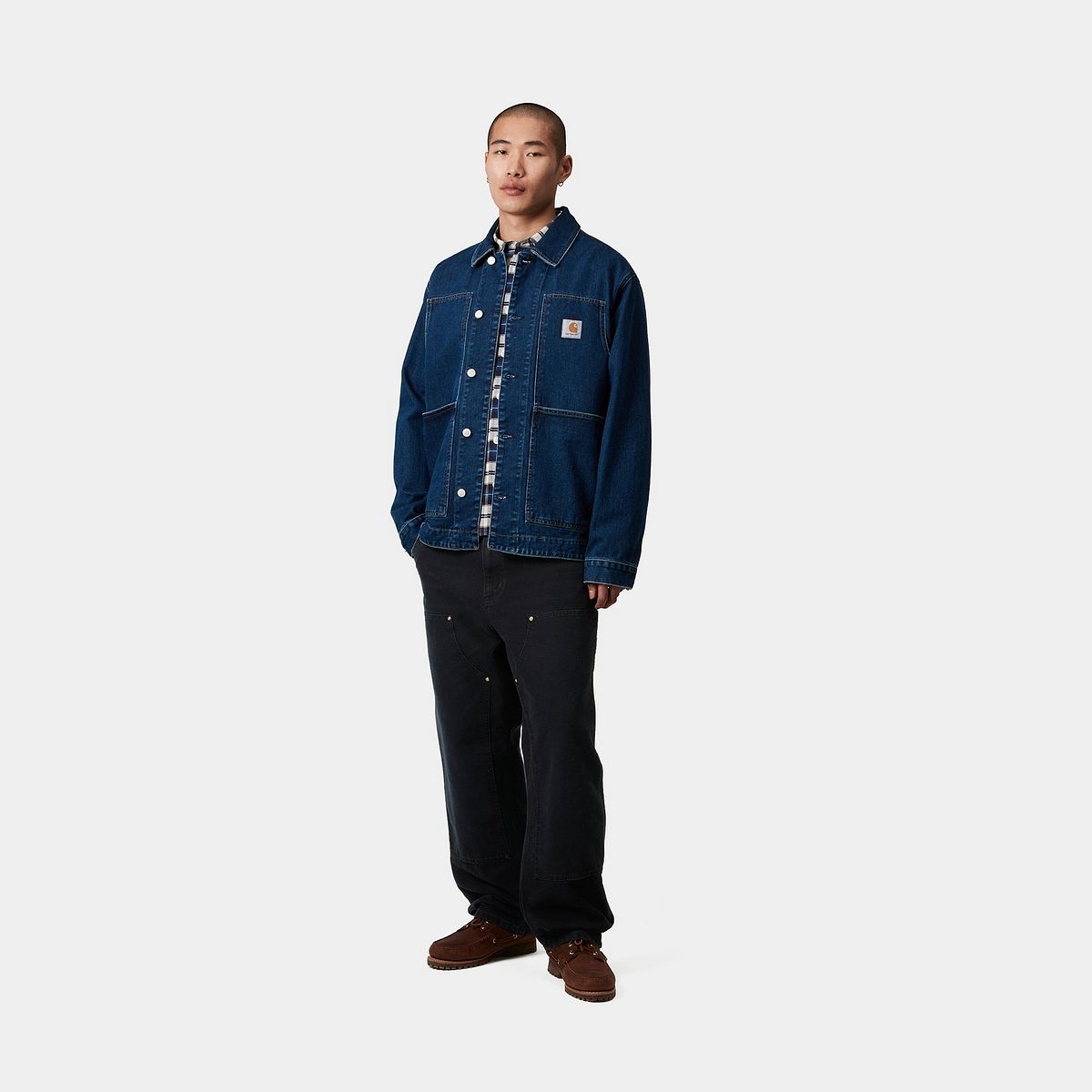Cargo hlače Carhartt WIP Carhartt WIP Double Knee Pants Črna | I034796_95, 1