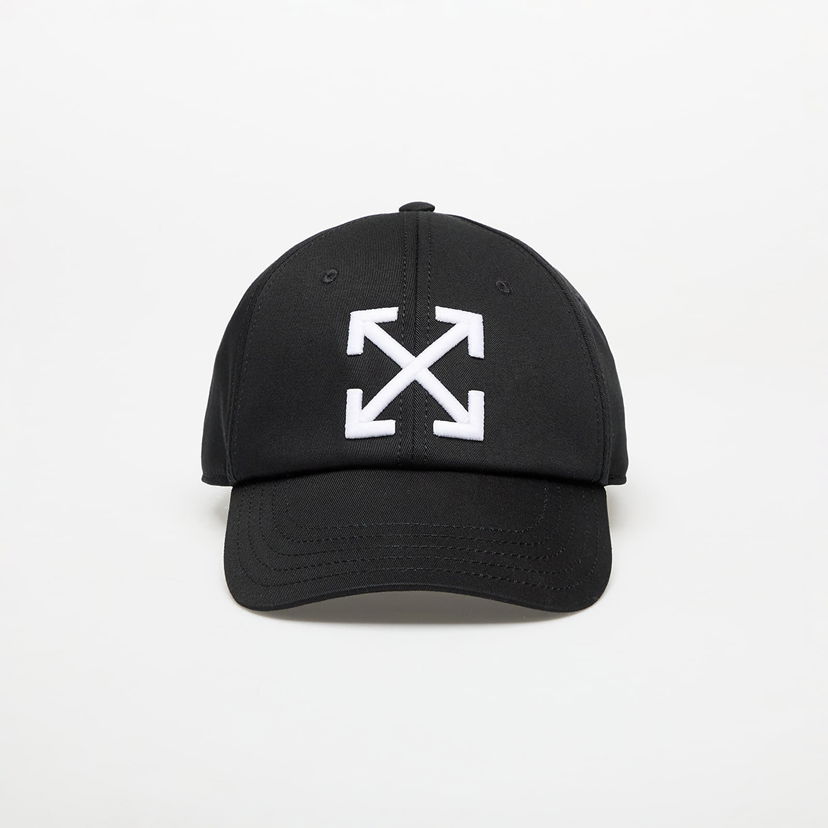Kapa Off-White Black Drill Baseball Cap with Arrow Logo Črna | OMLA049C99FAB0021001