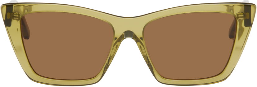 Sončna očala Saint Laurent SL 276 Mica Sunglasses Zelena | SL 276 MICA-059
