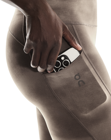 Pajkice On Running Performance Tight 7/8 AOP Leggings Siva | 1wf10491933, 2