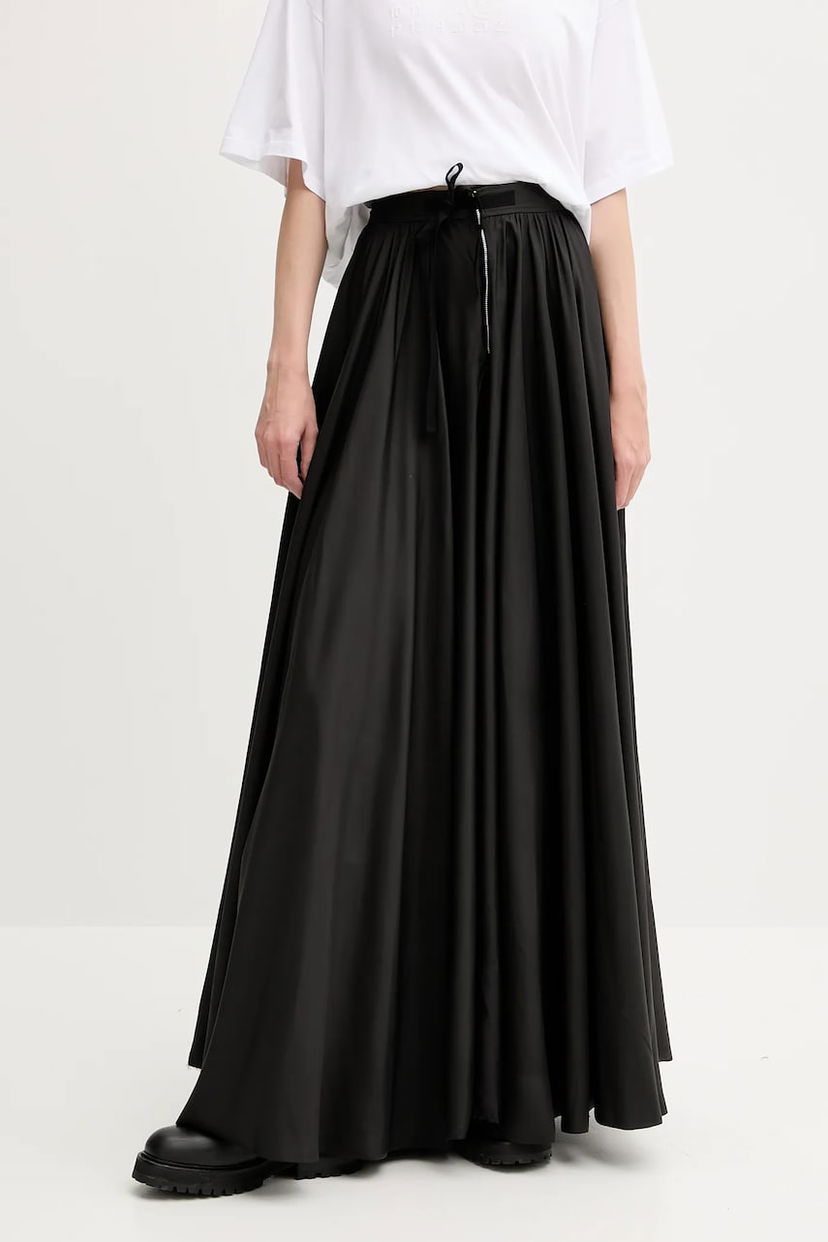 Krila Maison Margiela MM6 Maison Margiela Maxi A-Line Skirt Črna | S62MI0029.M35453.900