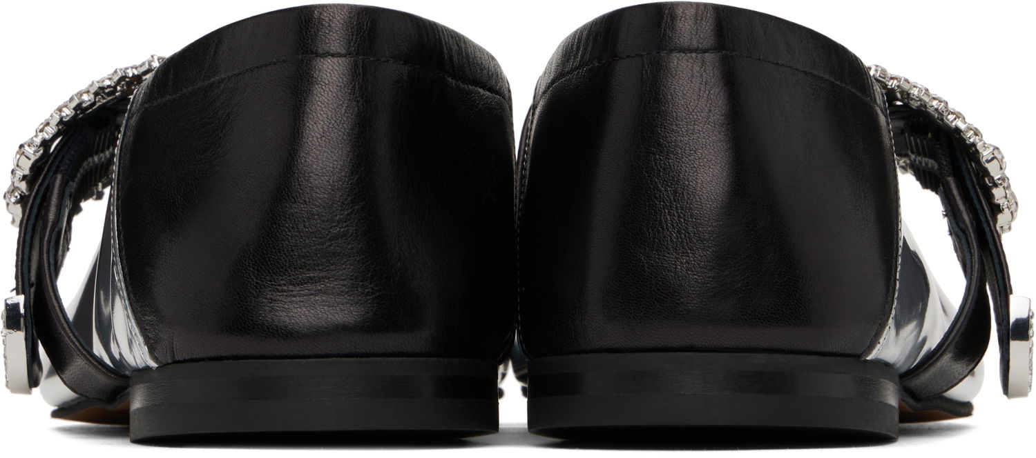 Obleke Wales Bonner Wales Bonner Glide Ballerina Flats Kovinski | WBW43010B, 1