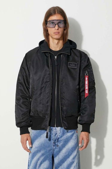 Bomber jakna Alpha Industries Bomber Jacket With Logo Patch Črna | 183110.515, 0