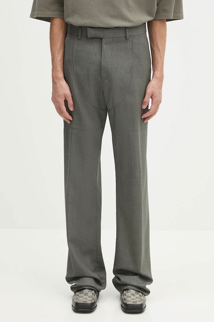 Hlače Martine Rose Martine Rose Wader Tailored Trousers Siva | 367WT11415