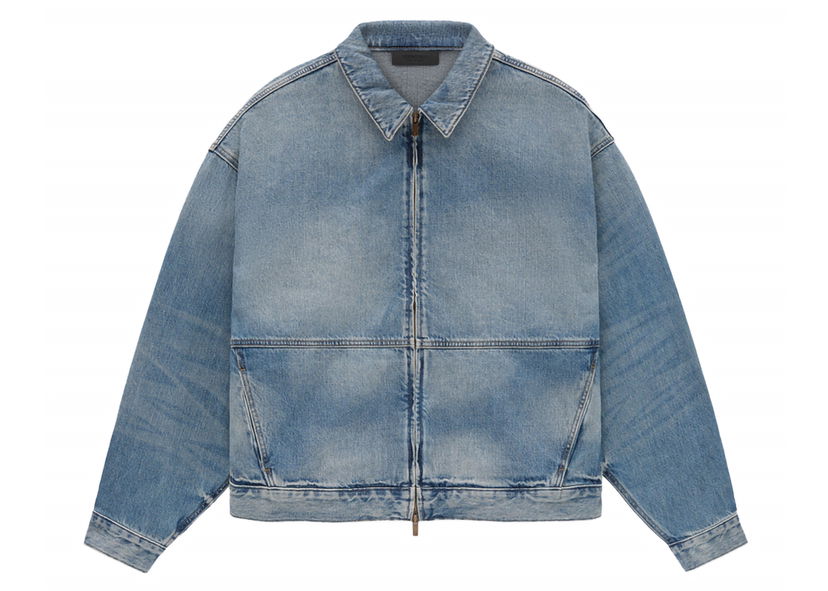Jakna Fear of God Core Collection Denim Jacket Medium Wash Modra | 202SU244270F