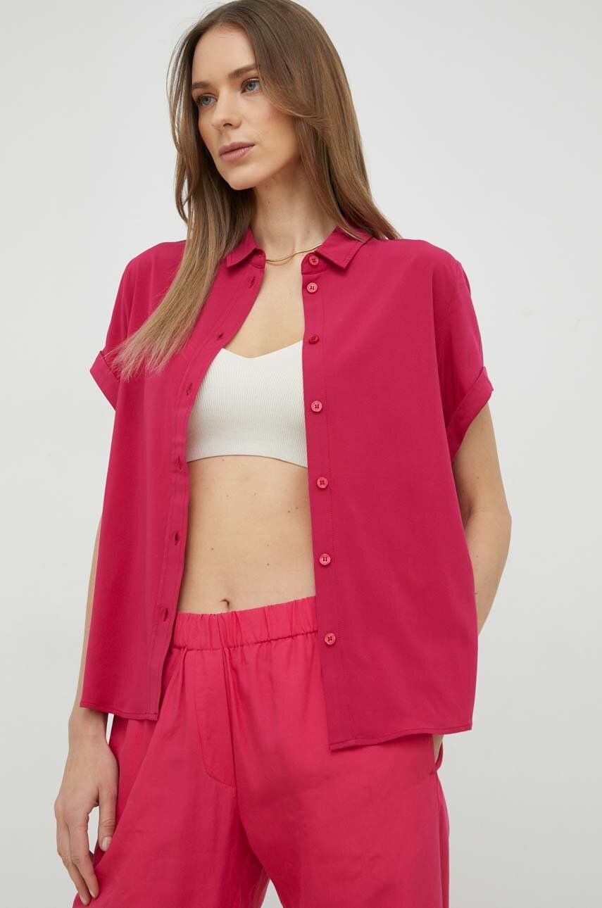 Srajce Samsoe Samsoe regular Roza | F19123672, 0