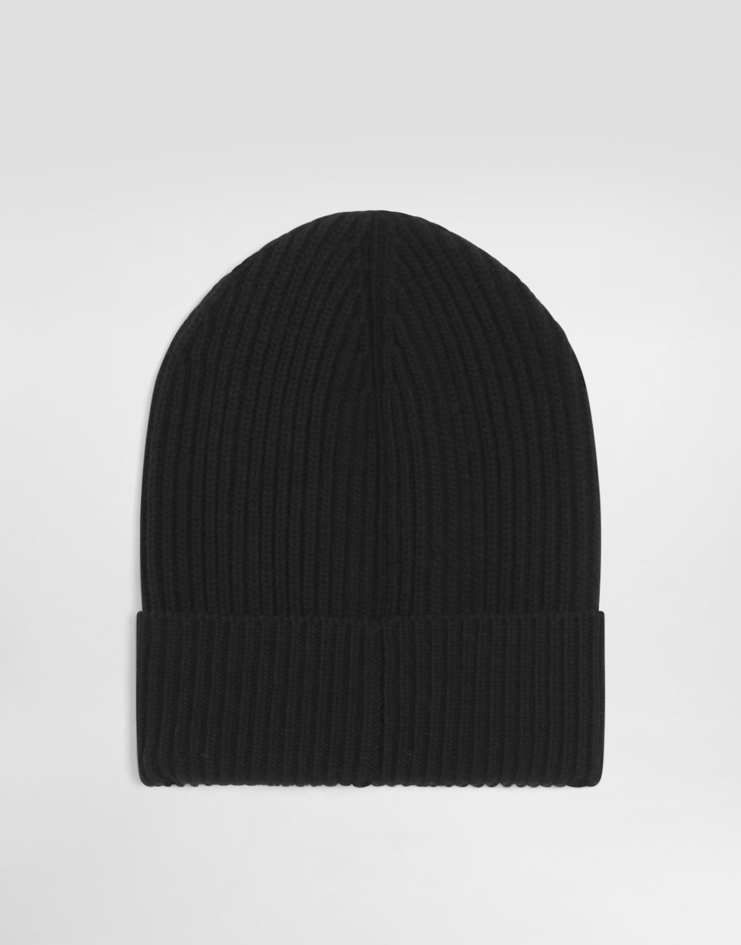 Beanie Dolce & Gabbana Dolce & Gabbana Knitted Wool and Cashmere Beanie Črna | FXQ19TJGME5N0000, 0